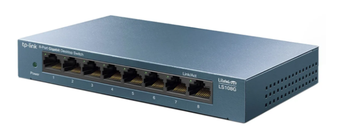 SWITCH TP-LINK 8 PUERTOS GIGABIT LS108G