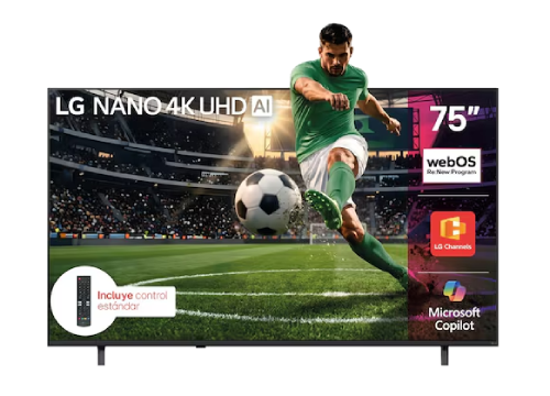 TV LG 75 pulgadas 75NU850BPSA