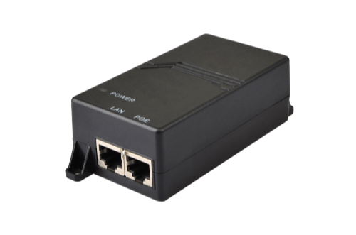 Inyector PoE 48VDC 0.5A (24W) Gigabit Ethernet