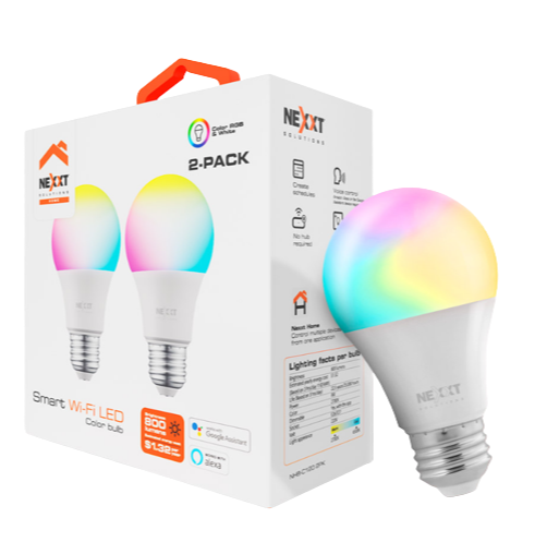 Foco LED Inteligente 110V Nexxt NHB-C110M 2PK
