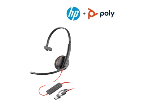 Headset Poly Plantronics Blackwire 3210 Poly BW3210