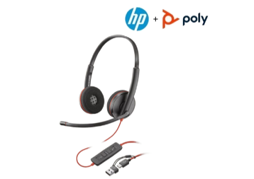 Headset Poly Plantronics Blackwire 3220 Poly BW3220