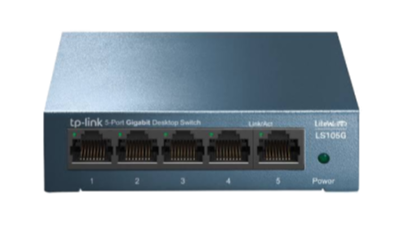 Switch TP-Link 5 Puertos Gigabit LS105G
