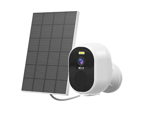 Nexxt Solutions Home - Cámara De Seguridad Con Panel Solar