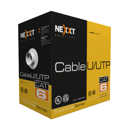 Bobina De Cable UTP Cat6 Nexxt 305m 23AWG