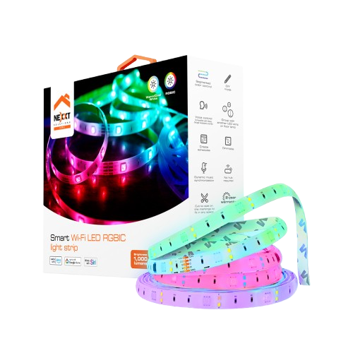 Cinta LED Inteligente 5m/24W Wi-Fi Nexxt
