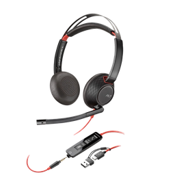 [BW5220] Headset Poly Plantronics Blackwire 5220